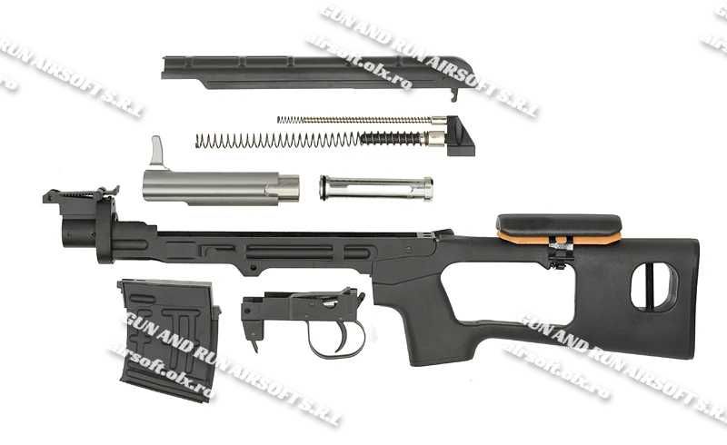 Pusca [METAL] Cu Aer Comprimat, Arc,Lunetă Inclusă Calitate Superioară