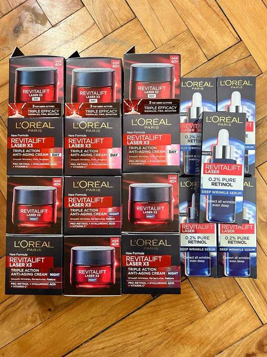 -20% отстъпка нови кремове Loreal Revitalift Laser