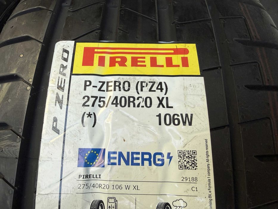 2x Anvelope NOI Vara 275/40 r20 - Pirelli P Zero PZ4 XL steluta BMW