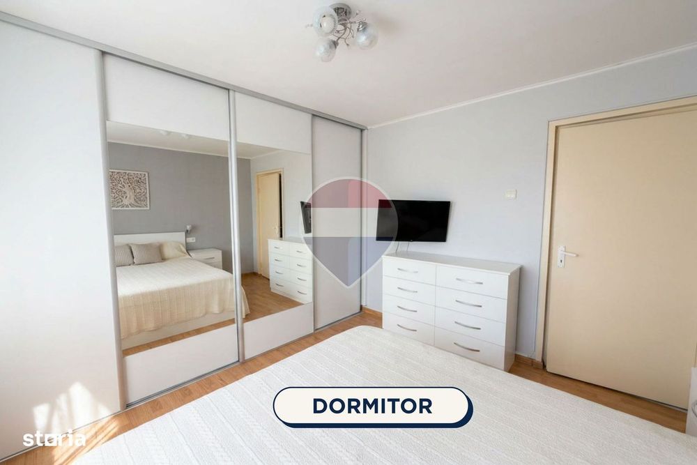 Apartament 3 camere mobilat și utilat cu loc de parcare | Comision 0%