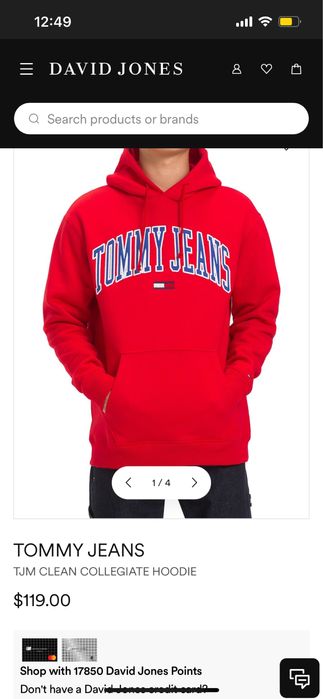 Tommy Hilfiger оригинален мъжки суичър, M размер