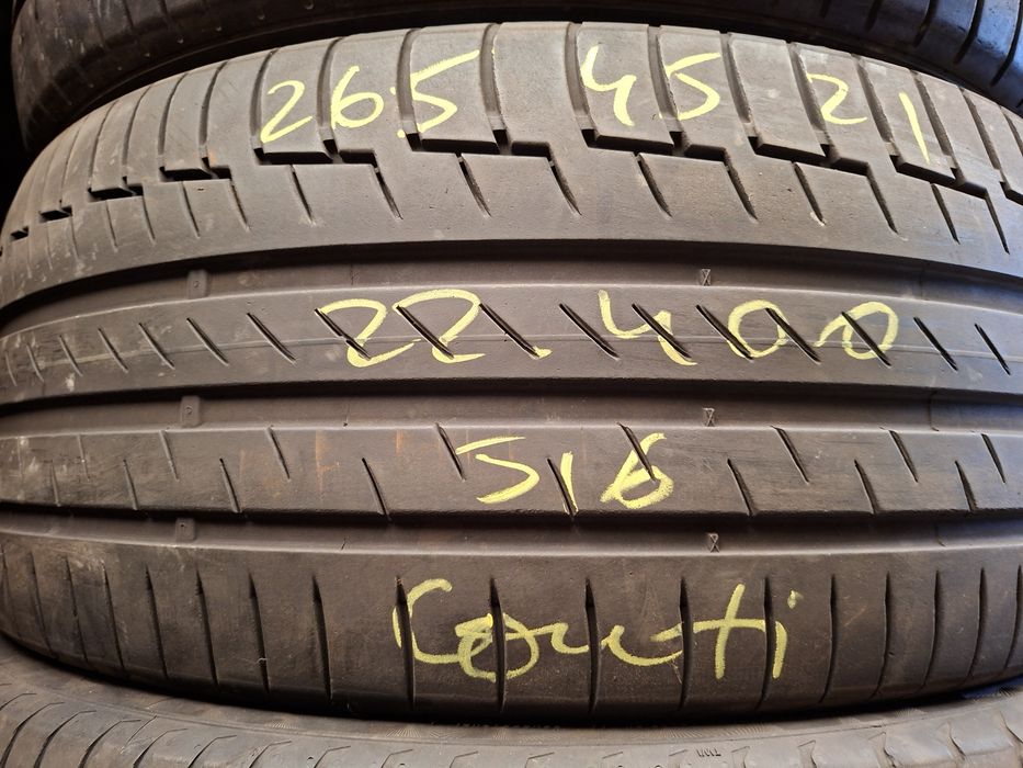 4 anvelope 265/45 R21 Continental