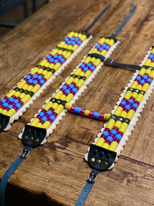 Изработка на детски кукерски гердани