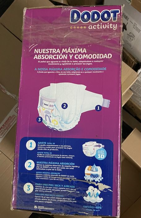 Еднократни пелени (памперси) Dodot, 9-14 кг, р-р 4, 144 бр