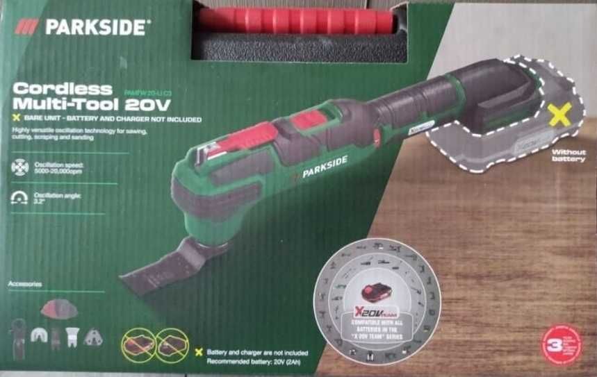 Multifuncțional Parkside nou in garantie