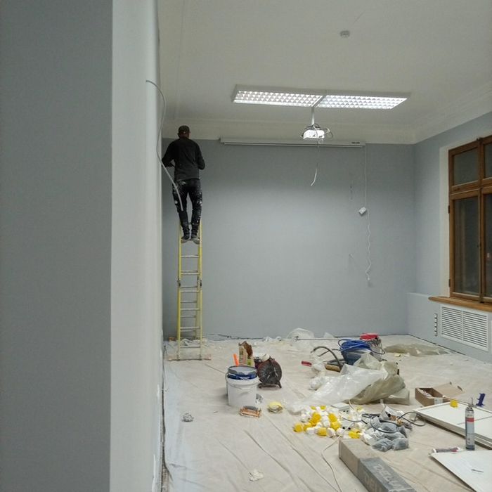 Покраска всех поверхностей