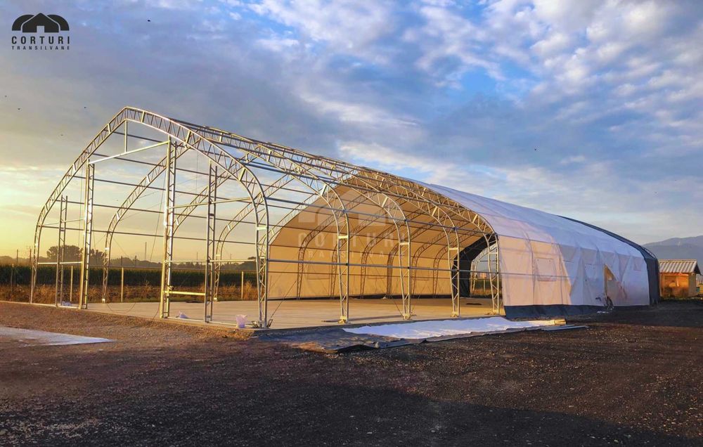Cort industrial, corturi industriale ,hala metalica 15,25 x 36,6 x 7 m