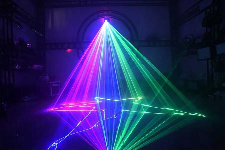 Диско Лазер RGB Laser 500MW  - Парти , Клуб