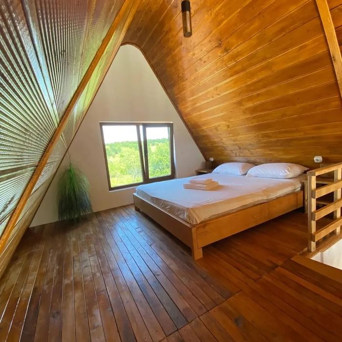 Lacul Surduc/ CabanA-lupu (A frame) de inchiriat + Ciubar