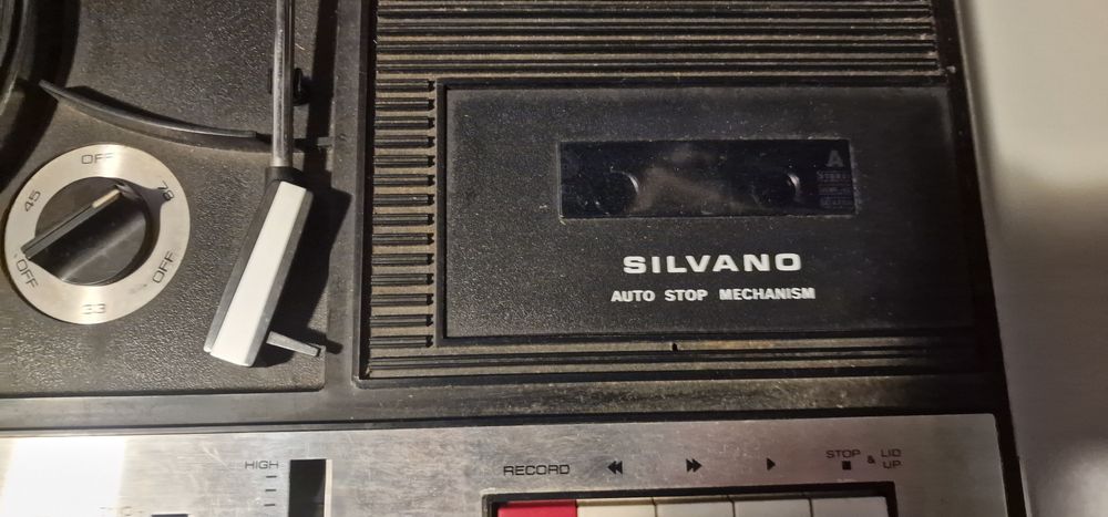 Sistem Audio Retro 3-în-1: Silvano SKPC-717,fabricat în Japonia