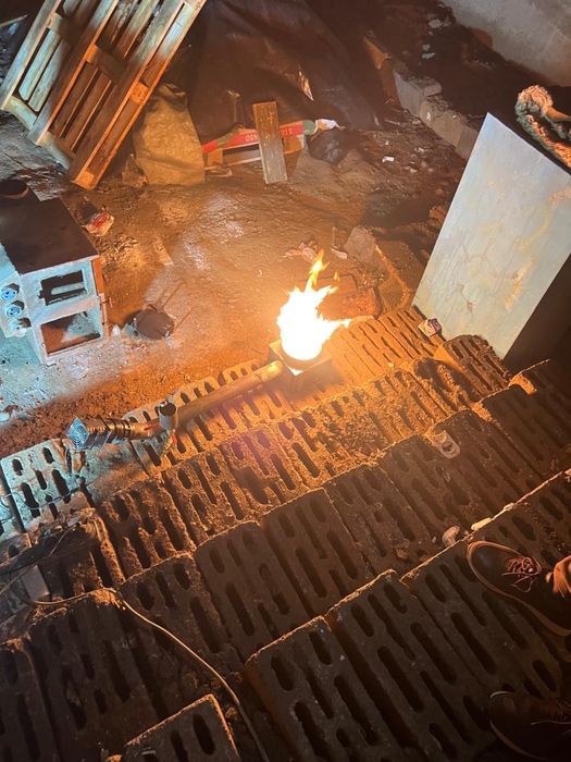 горелка на отработке