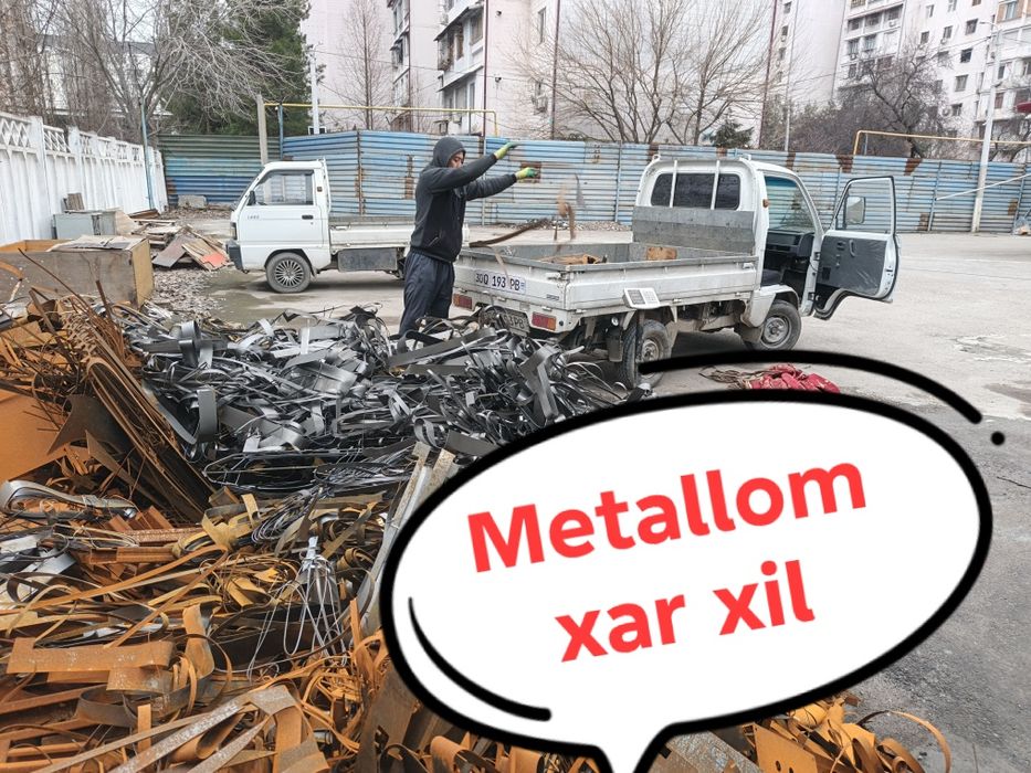 Металолом металом metallom olamiz