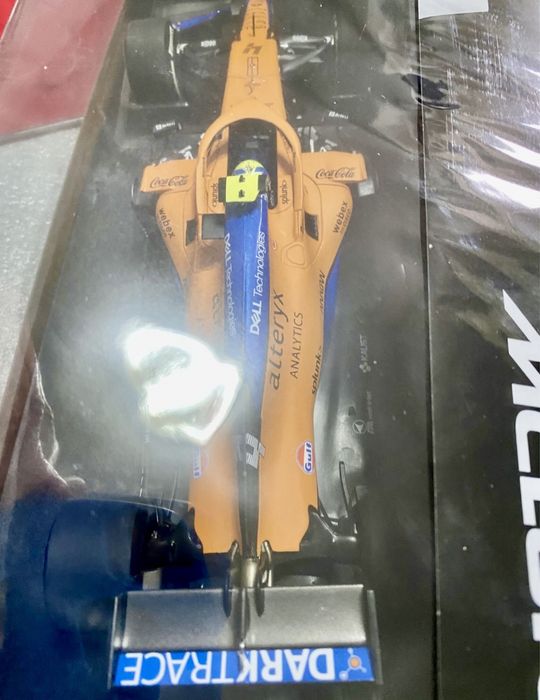 Machete formula 1 f1 1/18 Mclaren,Ferrari Sauber Minichamps Ed.limitat