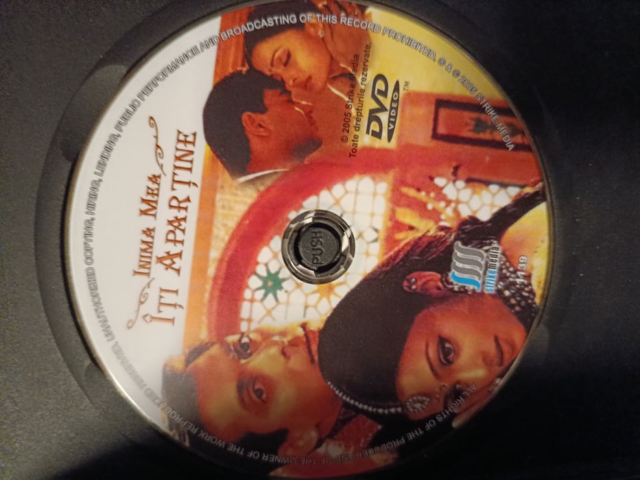 DVD ORIGINAL „Inima mea îți aparține” – StrikeMedia – 2005 – film indian