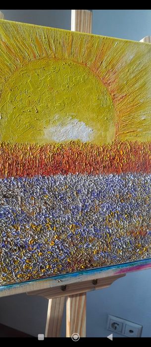 Картина масло на холсте.