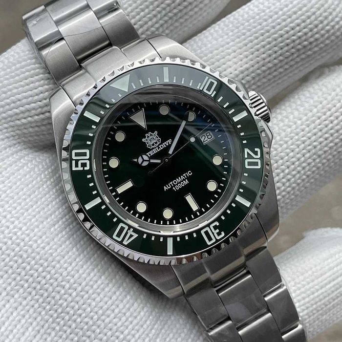 Steeldive Seadweller Deepsea SD1964 1000 m Diver 45 mm Auto Seiko NH35