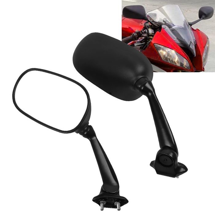 комплект  огледала за мотоциклет Yamaha YZF R6, съвместими с моделите от 2008 до 2015 година.