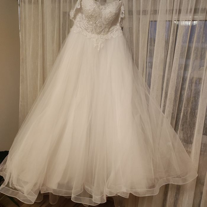 Vând rochie de mireasa stil prințesa