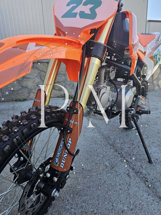 Кросов мотор 125 кубика. Ендуро 125кк, нов, в кашон