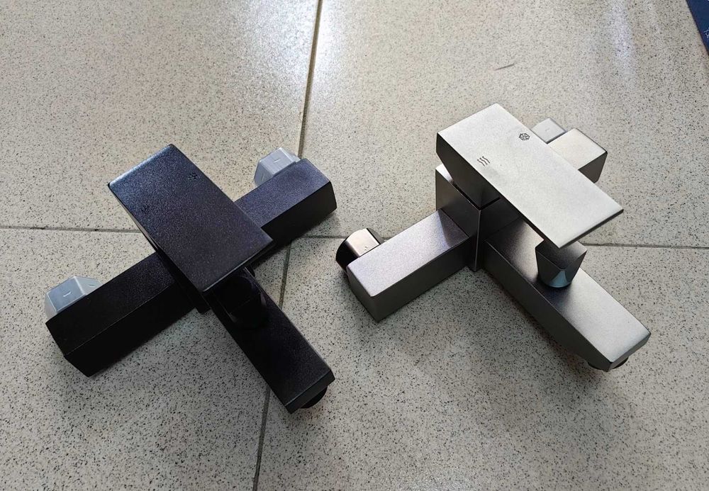 Луксозен смесител за душ Черен мат/Тъмно сив мат Високо качество