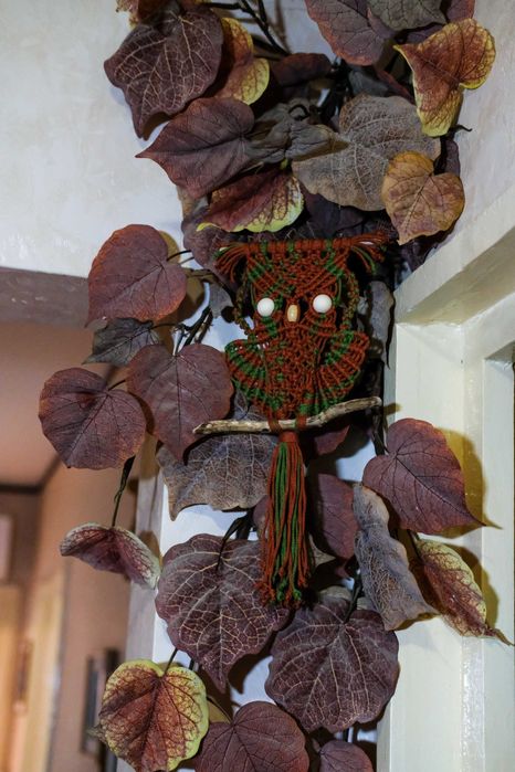 vand decoratiune macrame