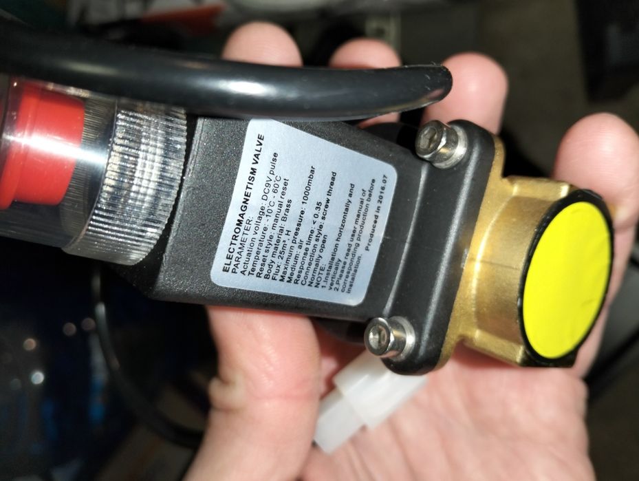 Electrovalva gaz noua