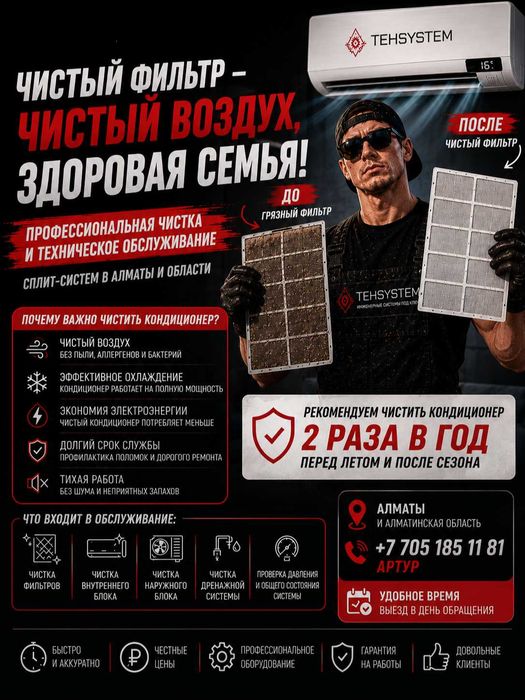 Чистим кондиционер для чистого воздуха
