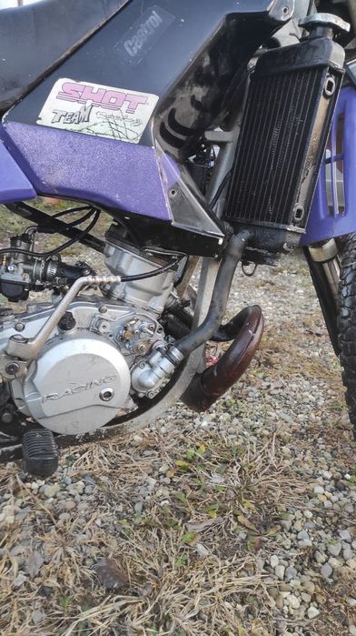 Vând 2 crossuri Aprilia 125 si 90 2 timpi