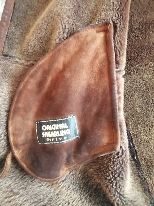 Мужская дубленка из овчины.