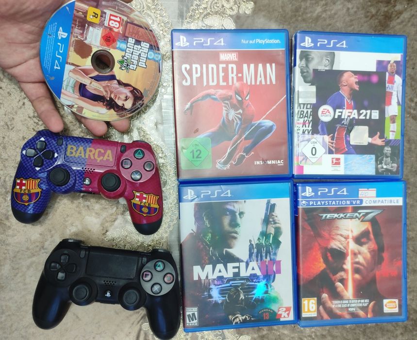 Sony PlayStation 4Slim 500Gb 2-контролер