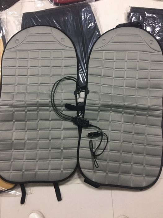 Накидка с подогрев сидения, обогрев для любой авто. подарок для мужчин