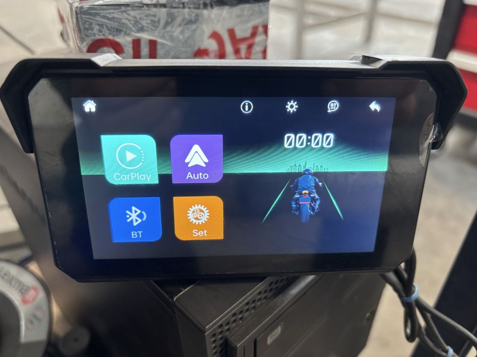 Navigație Moto CarPlay / Android Auto – Waterproof