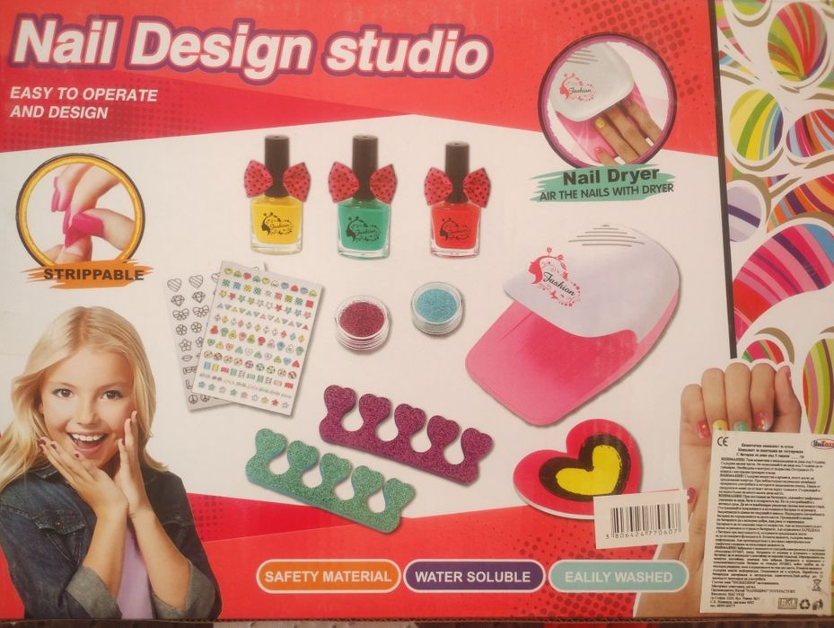 Детски комплект за маникюр   5+
