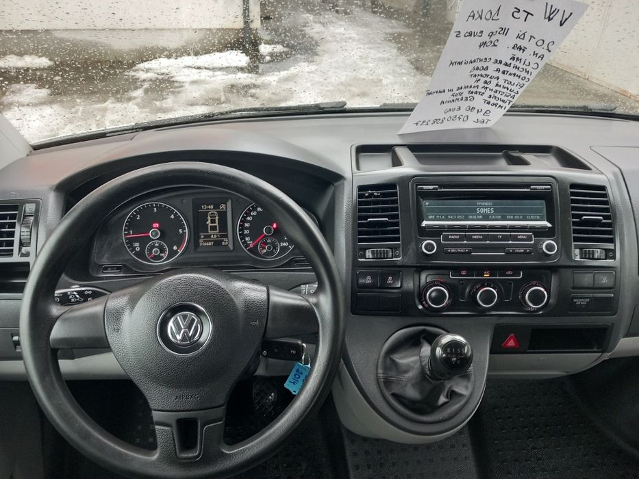 Vw T5 doka 2.0 tdi, 2014