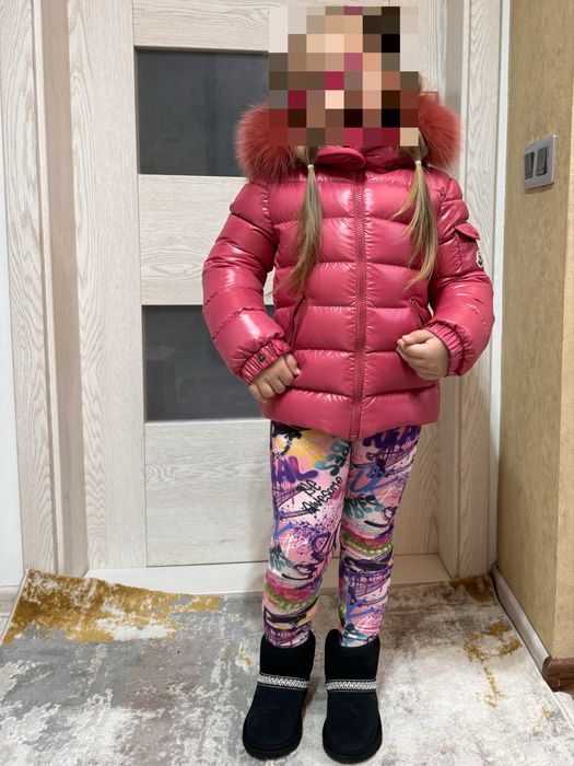 Geaca moncler new armoise fuxia - originala