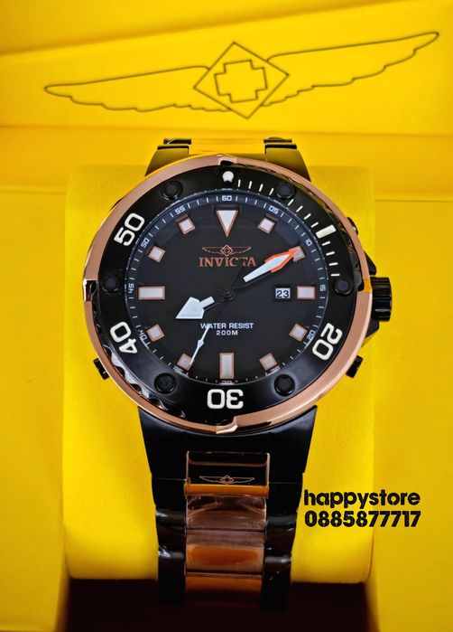 INVICTA Black Rose 49 mm, Инвикта нов ръчен часовник