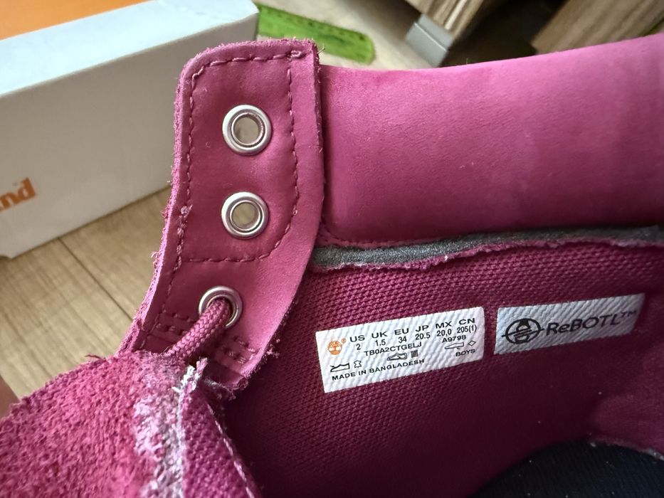 Боти момиче Timberland 34 размер