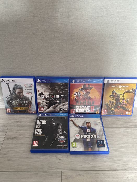 Диски от приставок пс 4-5