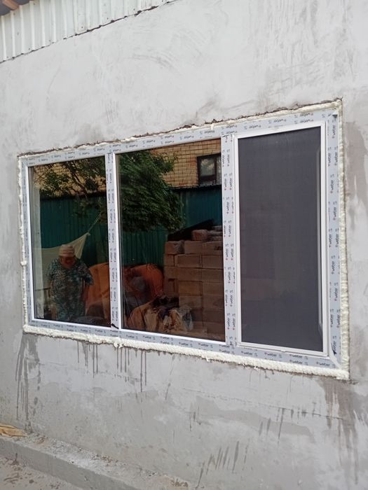 Пластик терезе жасаймыз