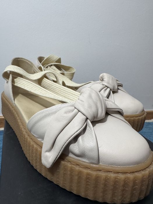 Sandale Puma x Fenty Bow Creeper – Mărimea 42, Piele naturală
