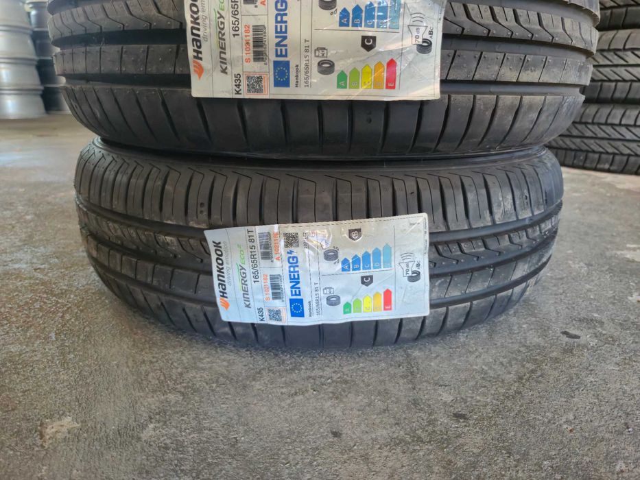 4 Anvelope de VARA - 165/65/15 81T - Hankook Kinergy ECO - NOU - DOT 2023 !