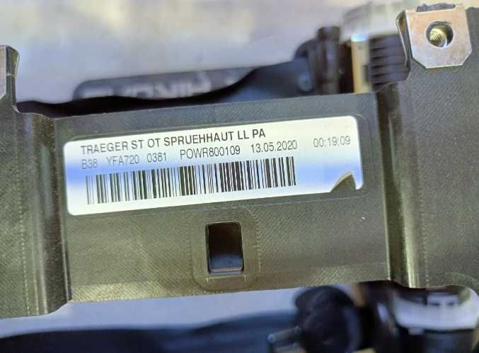 Porsche Macan - plansa bord GRI - centuri de siguranta - kit airbag