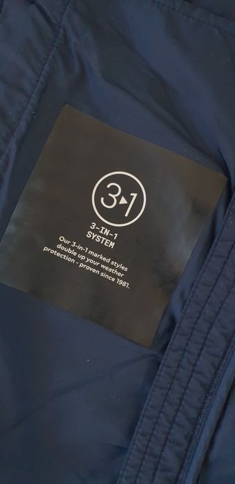 Jack Wolfskin LUNTAL 3 in 1 Jacket Women Size S ОРИГИНАЛ! Дамско яке.