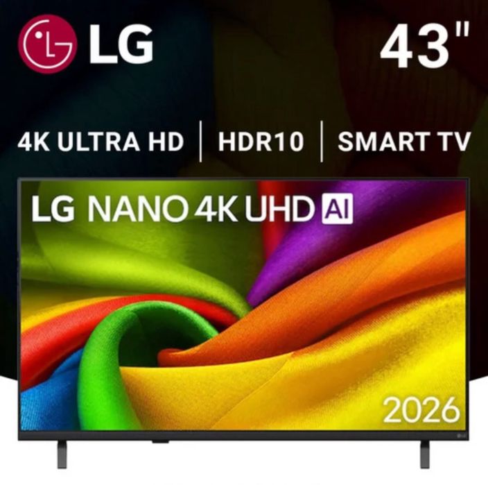 Telvizr LG 43NU900B6LA UHD 4K (2026) . Для дома.