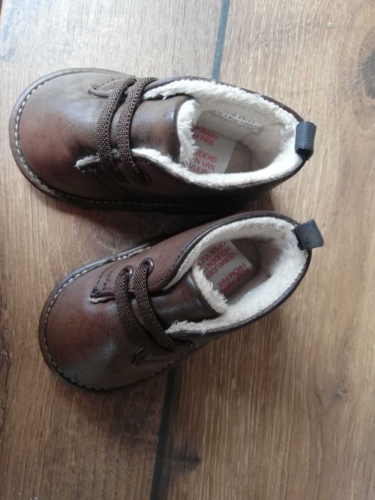 Бебешки кожени обувки