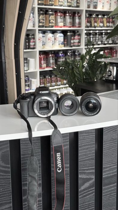 canon eos 250d kit 18-55mm+50mm 1.8