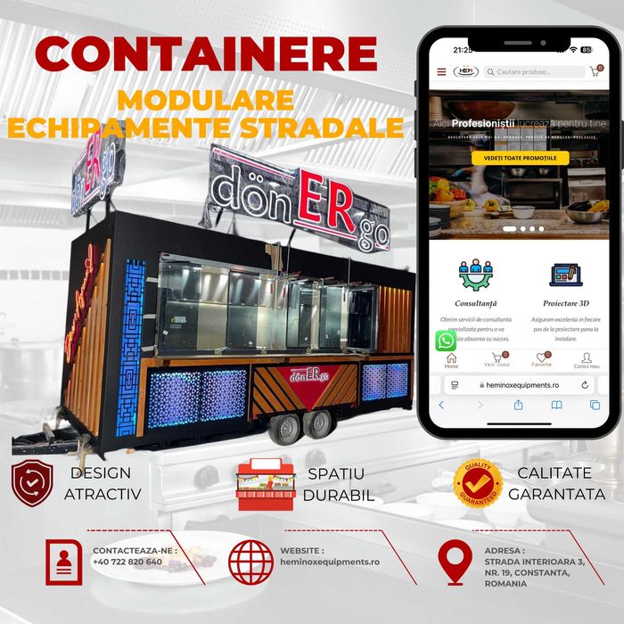 Container Fast-Food/Bar/Cafenea/Gelaterie La Cheie