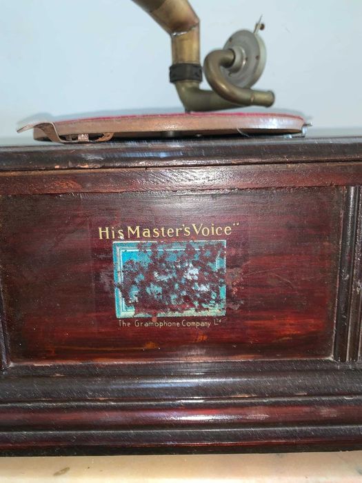 Gramofon retro Emi His Master's Voice