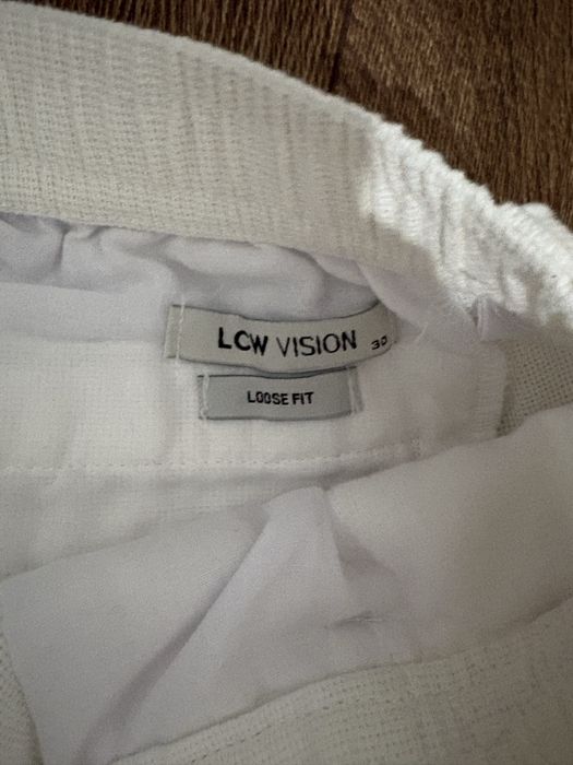 Белые повседнвеные брюки LSW