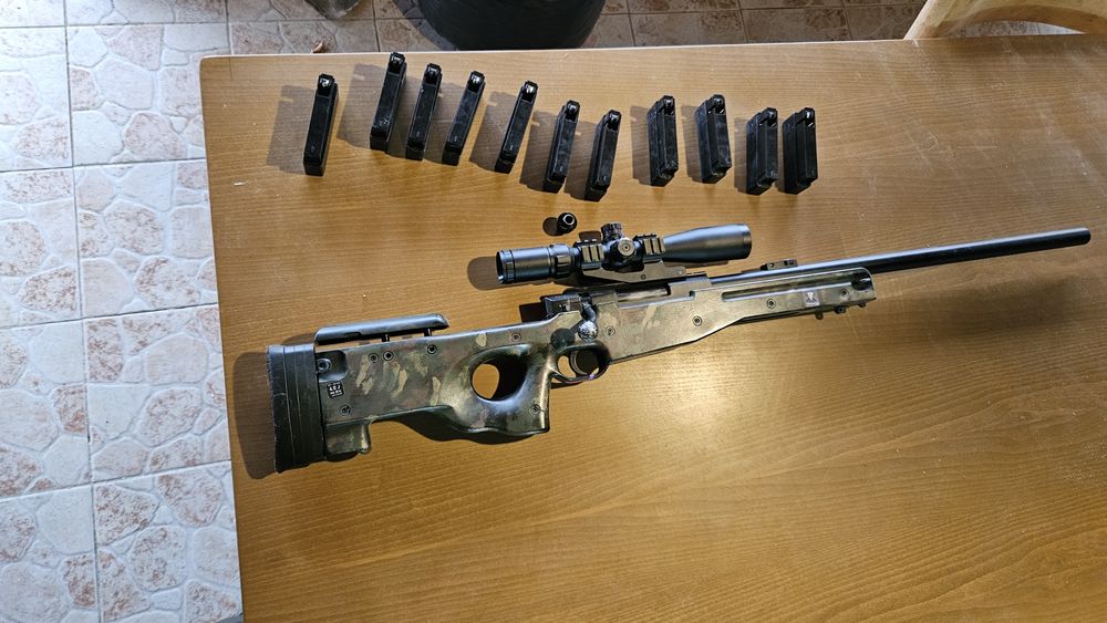 Еърсофт реплика Well MB01 ъпгрейдната